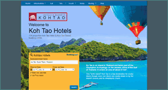 Desktop Screenshot of kohtao-hotels.com